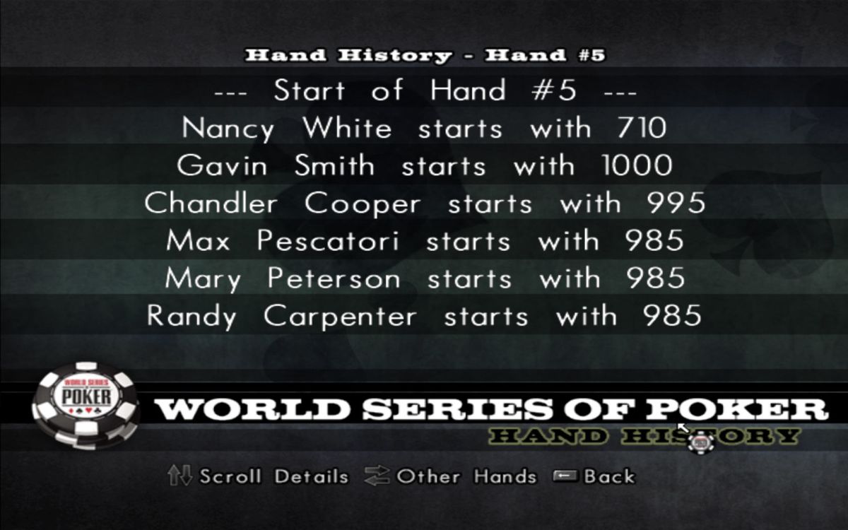 World Series Of Poker 2008 screenshot 3 for Playstation 3